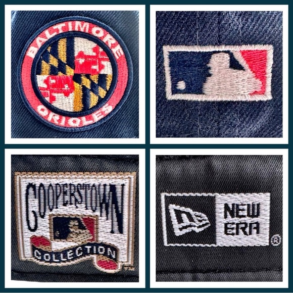 New Era Baltimore Orioles Alternate Logo Patch Script ‘Cooperstown’ Hat - Picture 10 of 12